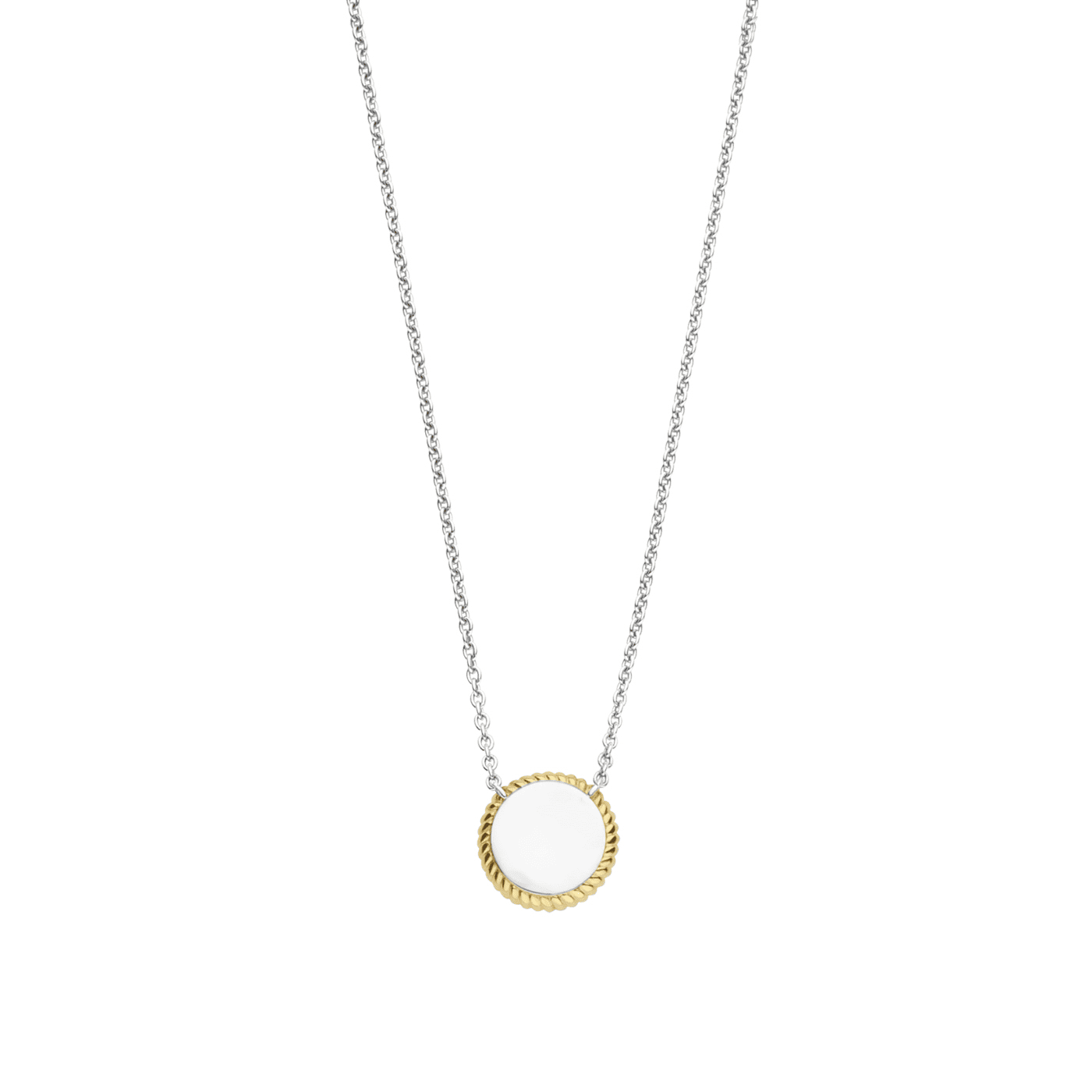 Kette Perlmutt 925er Silber bicolor Kette Perlmutt 925er Silber bicolor