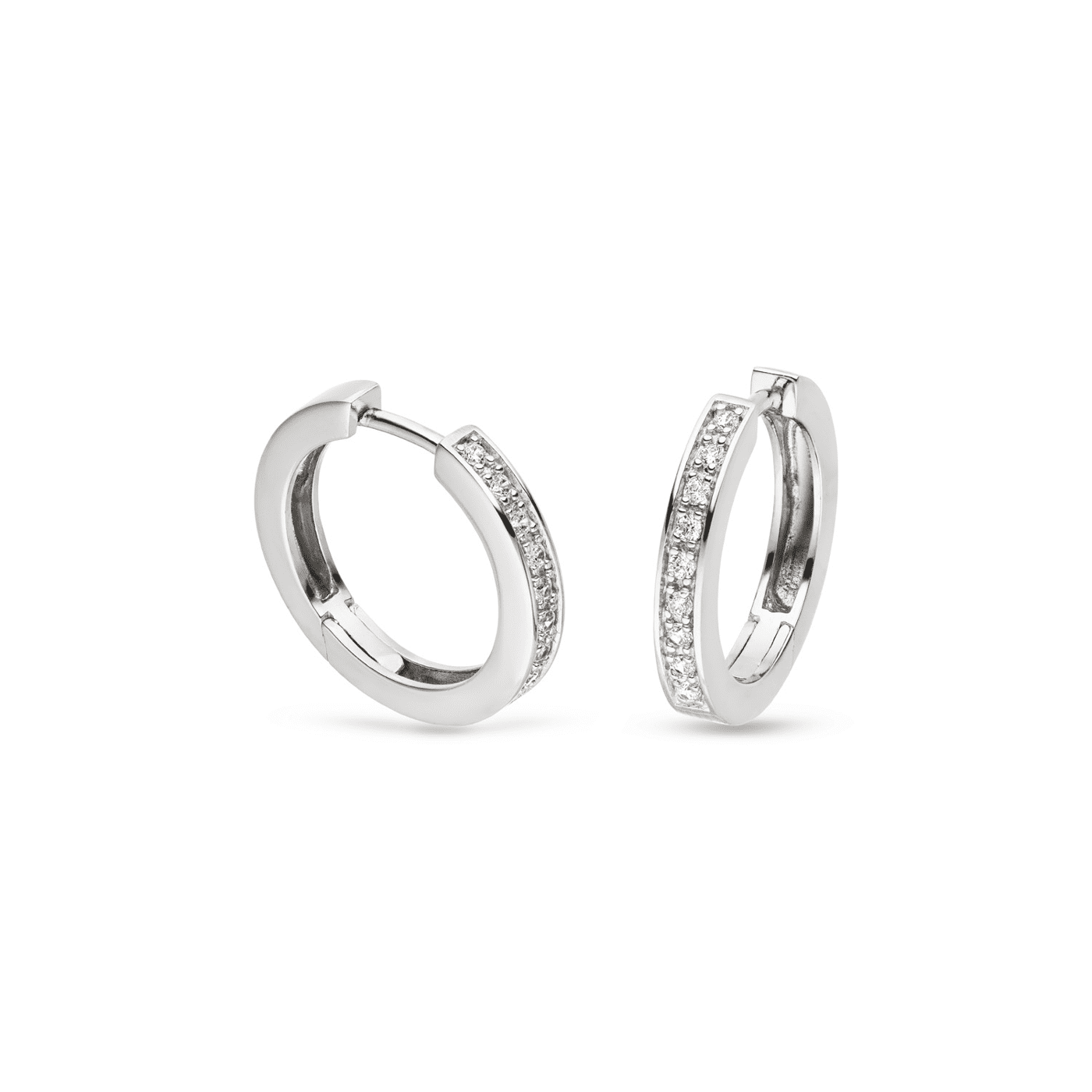 Creolen Zirkonia 925er Silber  Creolen Zirkonia 925er Silber