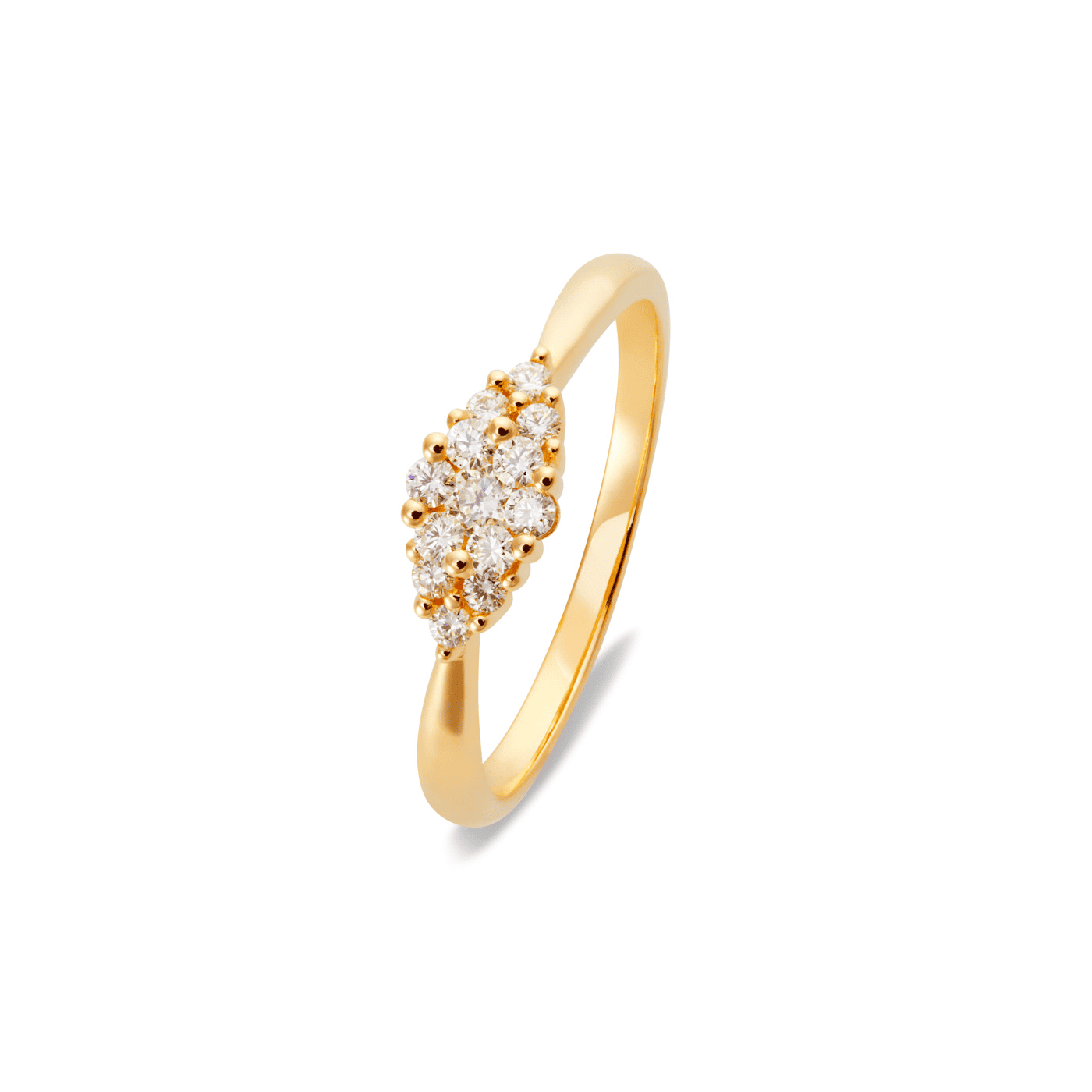 Ring Diamant zus. ca. 0,25 ct. 585er Gelbgold Ornella Ring Diamant zus. ca. 0,25 ct. 585er Gelbgold Ornella