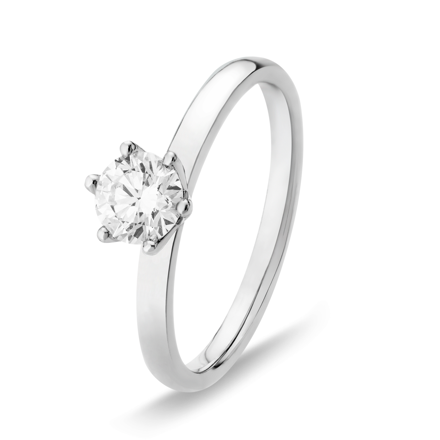 Ring Diamant ca. 0,50 ct. 585er Weißgold In Love Solitär Ring Diamant ca. 0,50 ct. 585er Weißgold In Love Solitär