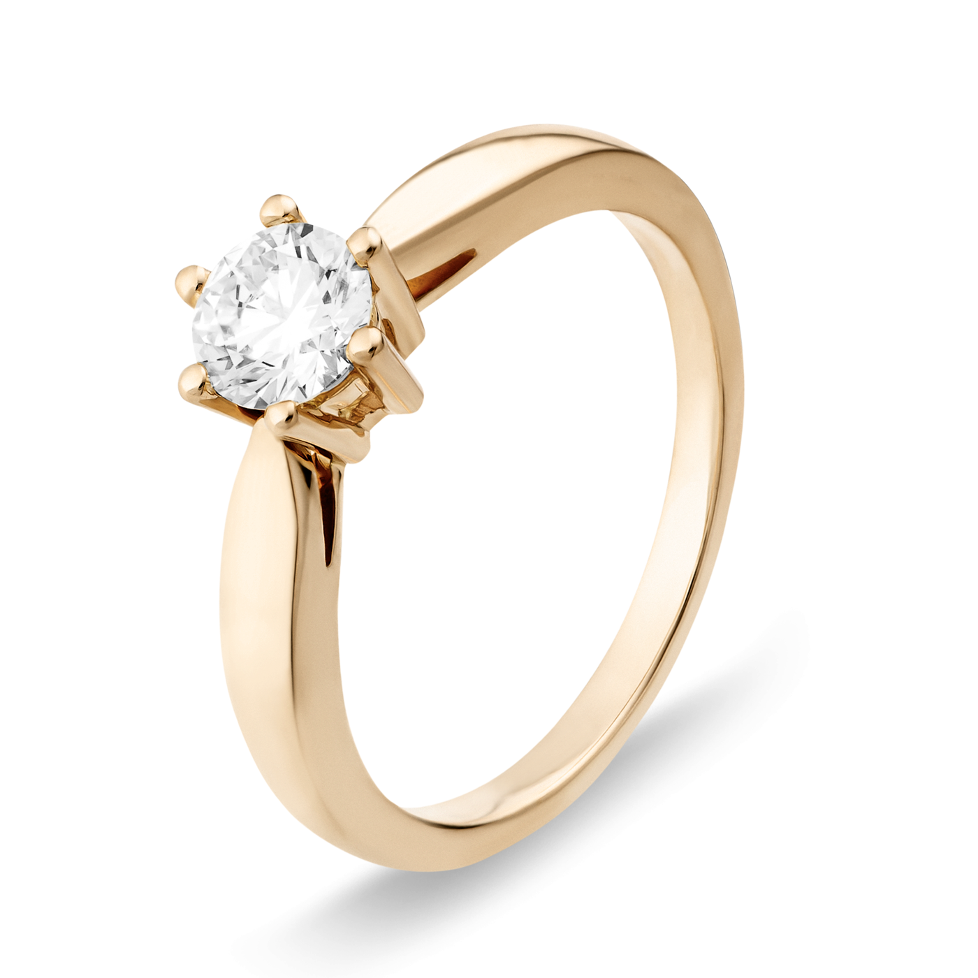 Ring Diamant ca. 0,50 ct. 585er Gelbgold Select Solitär Ring Diamant ca. 0,50 ct. 585er Gelbgold Select Solitär