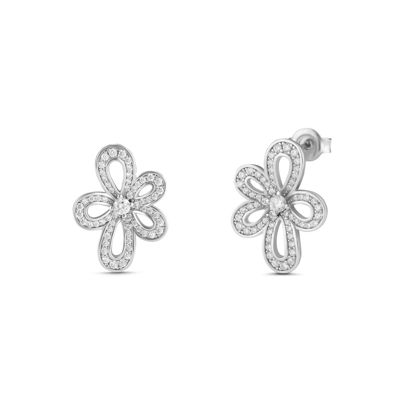 Ohrringe Zirkonia 925er Silber