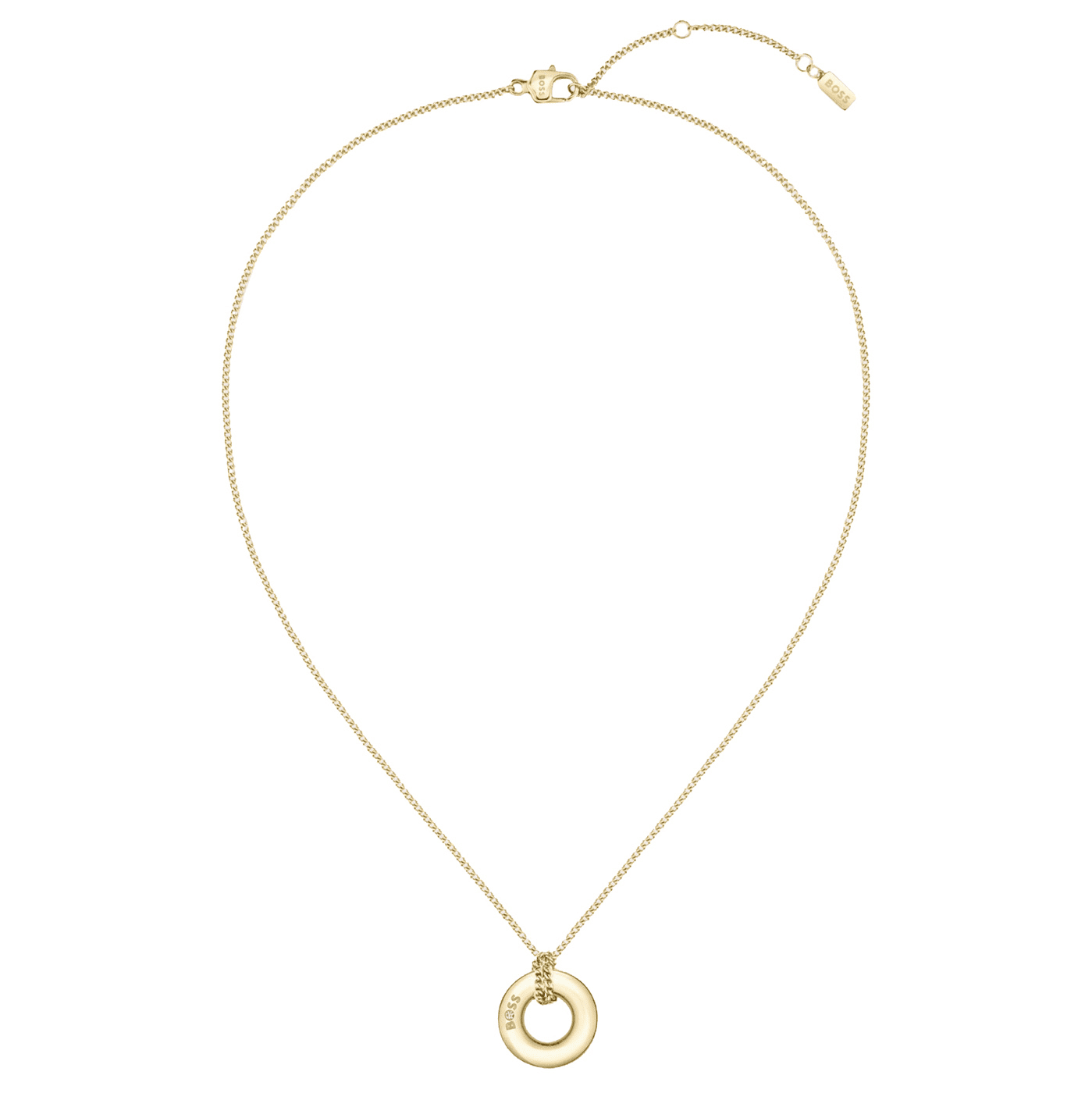 Edelstahlkette gelb vergoldet Live