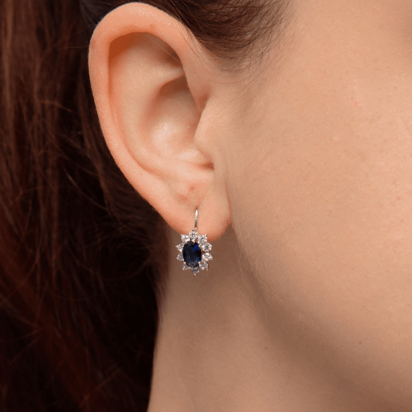 Ohrringe Zirkonia 925er Silber Kate