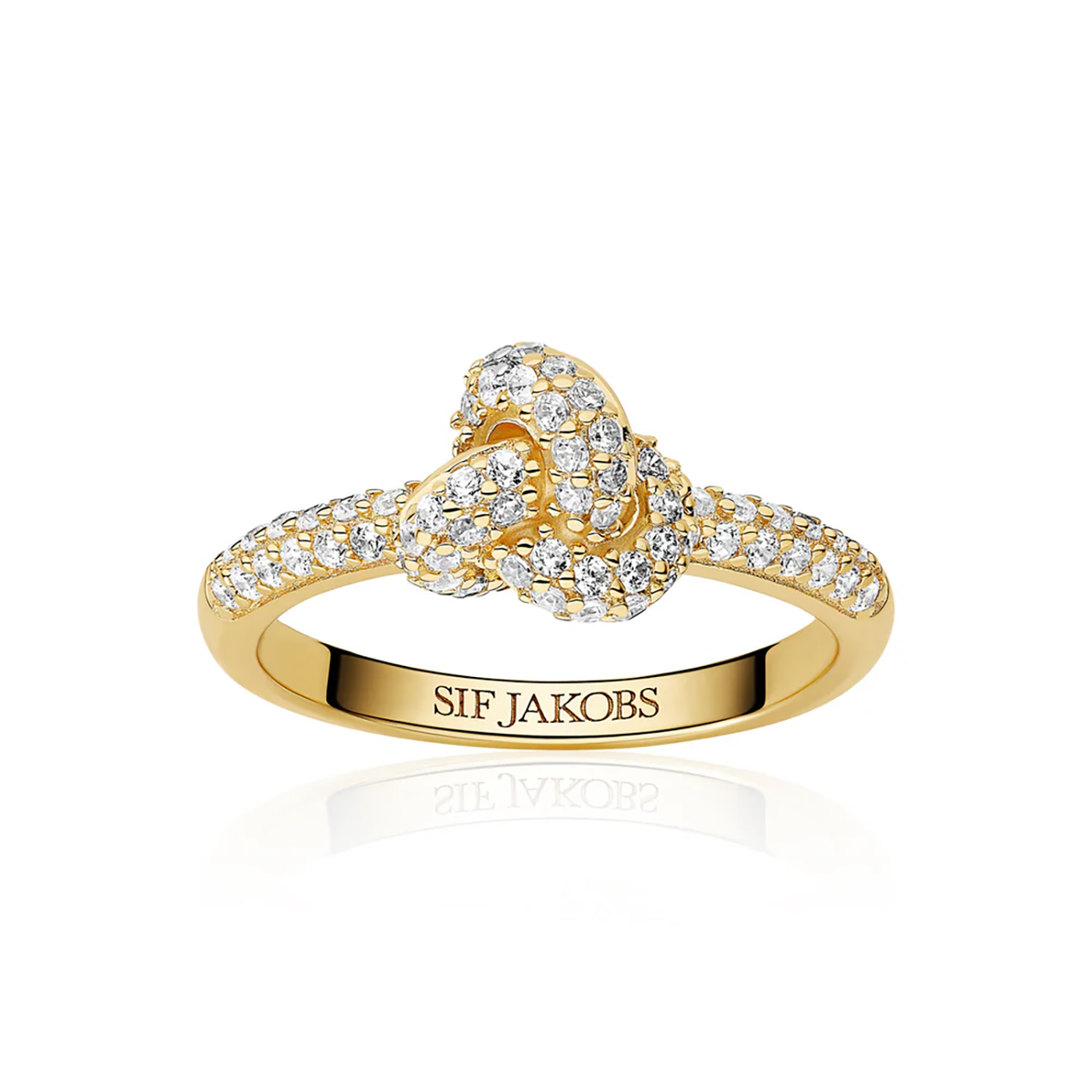 Ring Zirkonia 925er Silber gelb vergoldet Imperia Ring Zirkonia 925er Silber gelb vergoldet Imperia