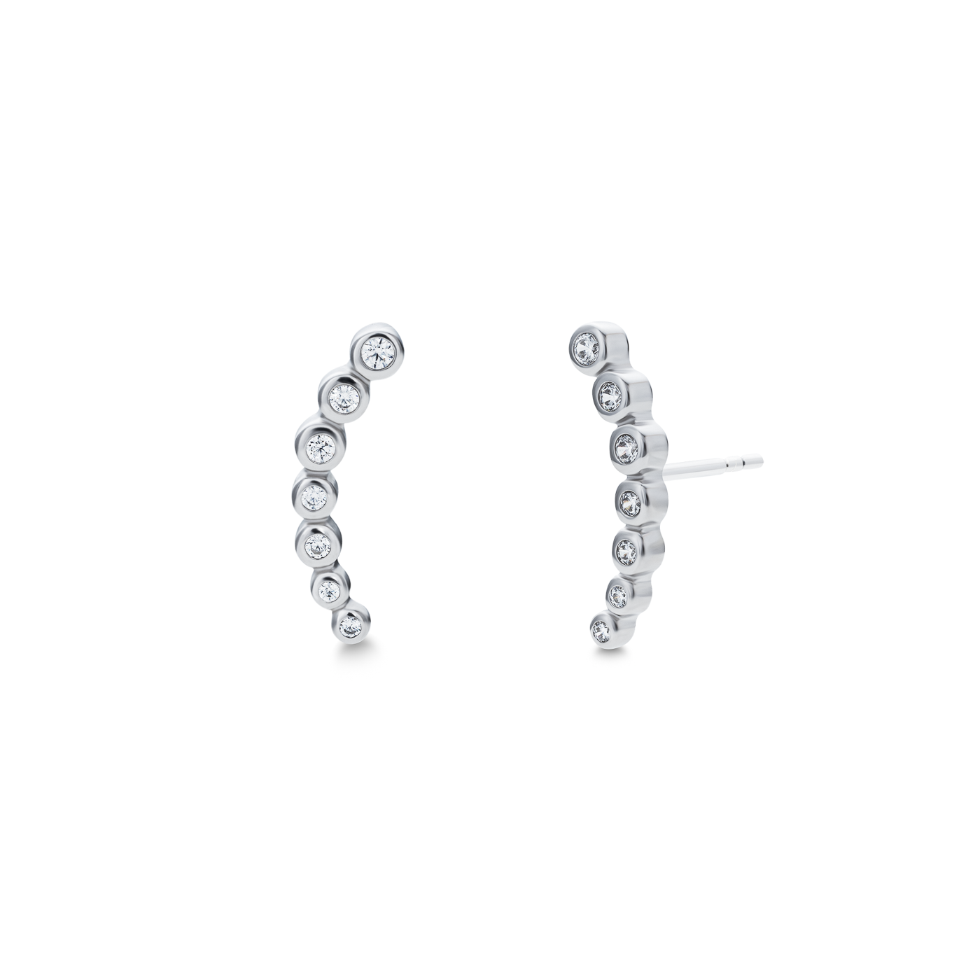 Ohrringe Zirkonia 925er Silber  Ohrringe Zirkonia 925er Silber