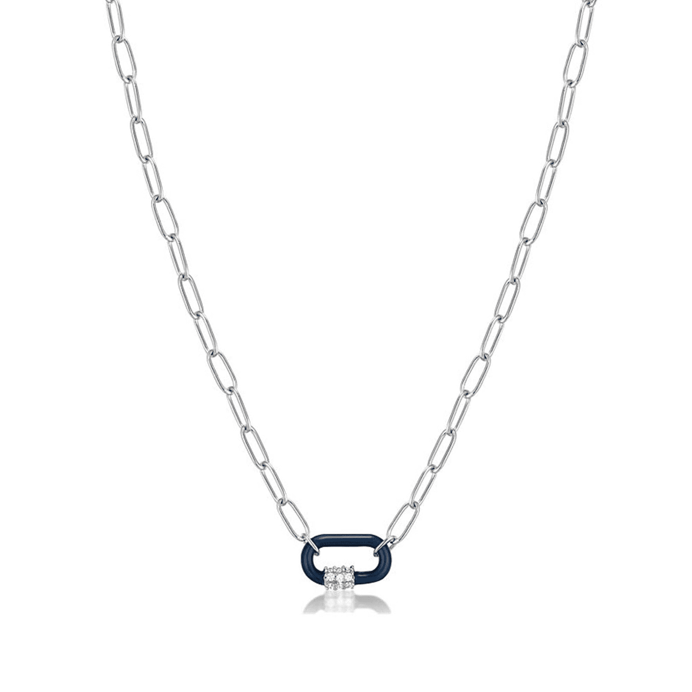 Kette Glasstein 925er Silber Bright Future Aw Kette Glasstein 925er Silber Bright Future Aw