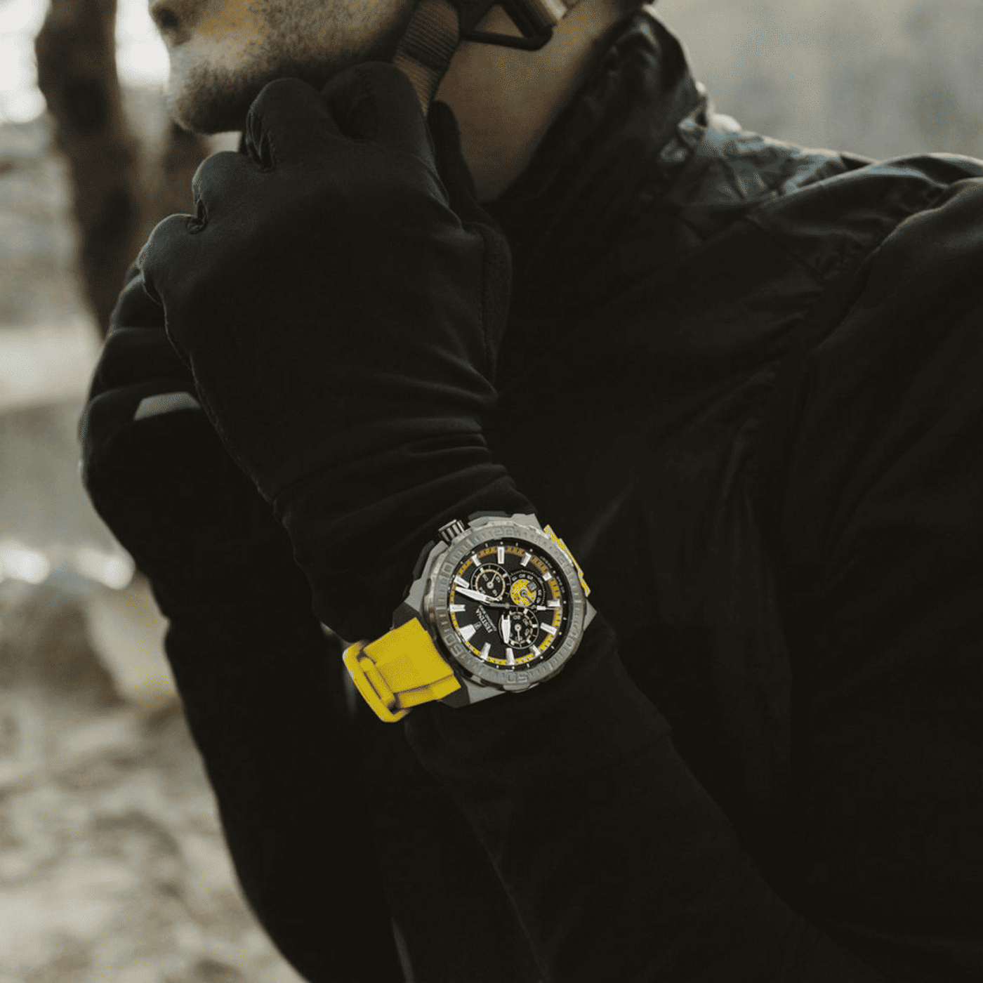 Chrono Bike Quarz Uhr