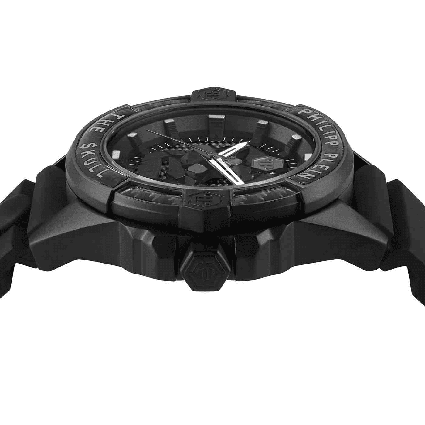 THE $KULL CARBON FIBER Quarz Uhr THE $KULL CARBON FIBER Quarz Uhr
