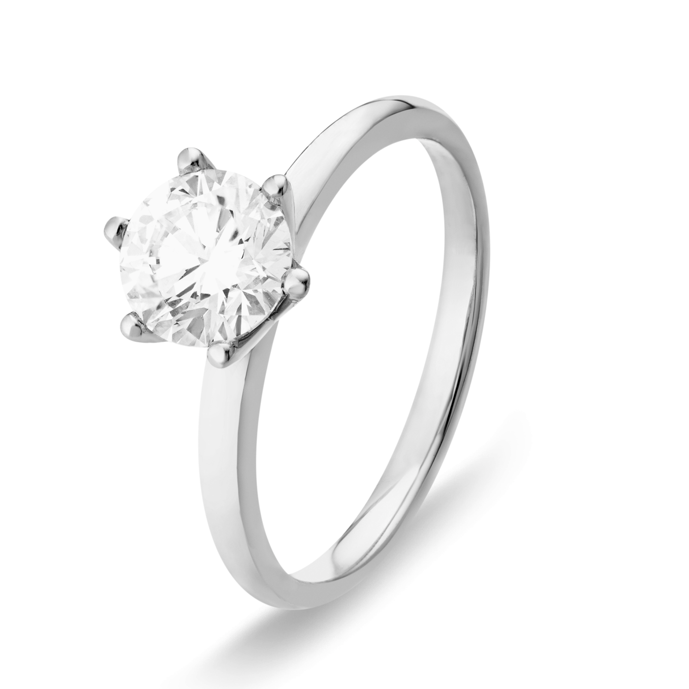 Ring Diamant ca. 1,00 ct. 585er Weißgold In Love Solitär Ring Diamant ca. 1,00 ct. 585er Weißgold In Love Solitär