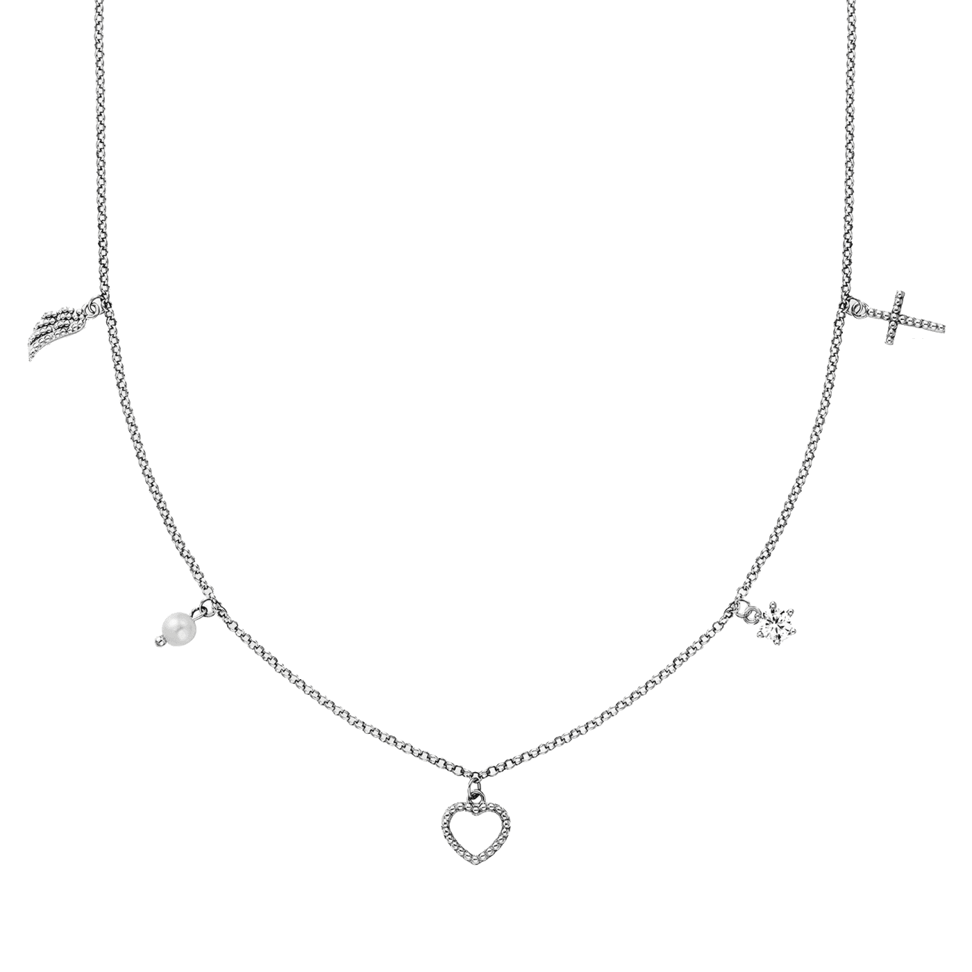 Kette Zirkonia 925er Silber Glaube, Liebe & Hoffnung Kette Zirkonia 925er Silber Glaube, Liebe & Hoffnung