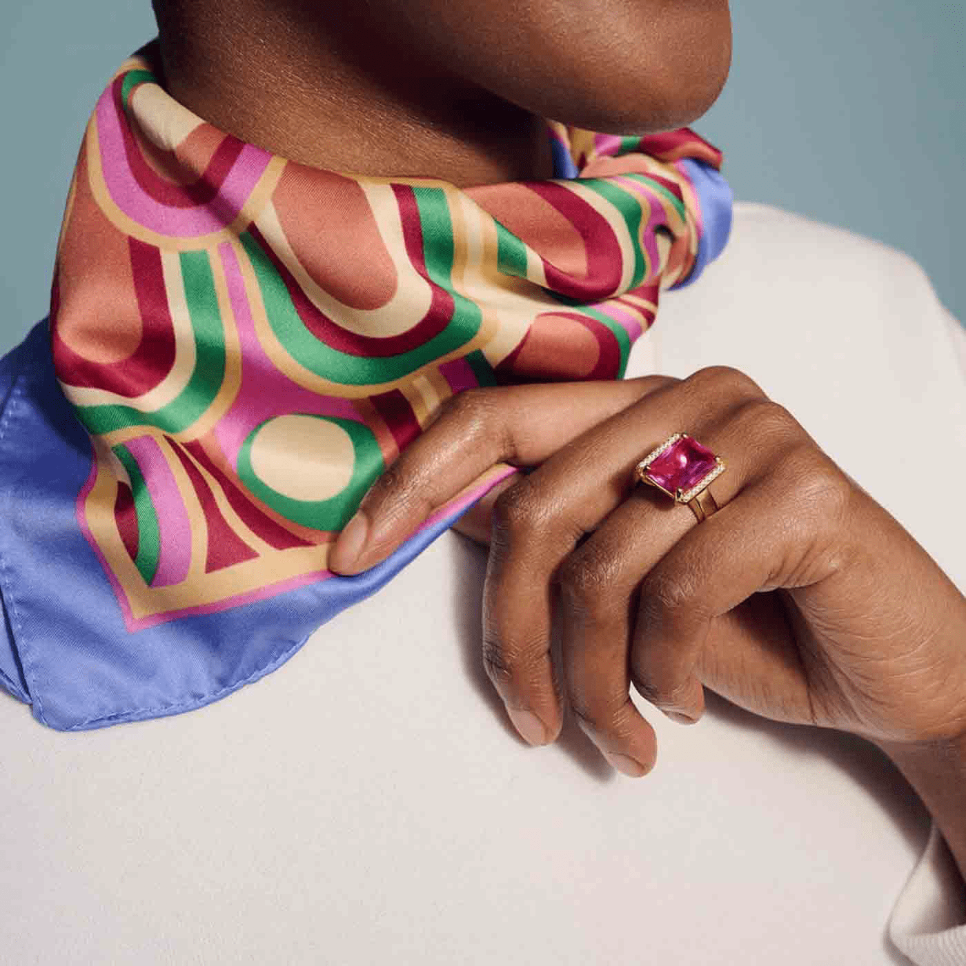 Ring Zirkonia 925er Silber gelb vergoldet Roccanova