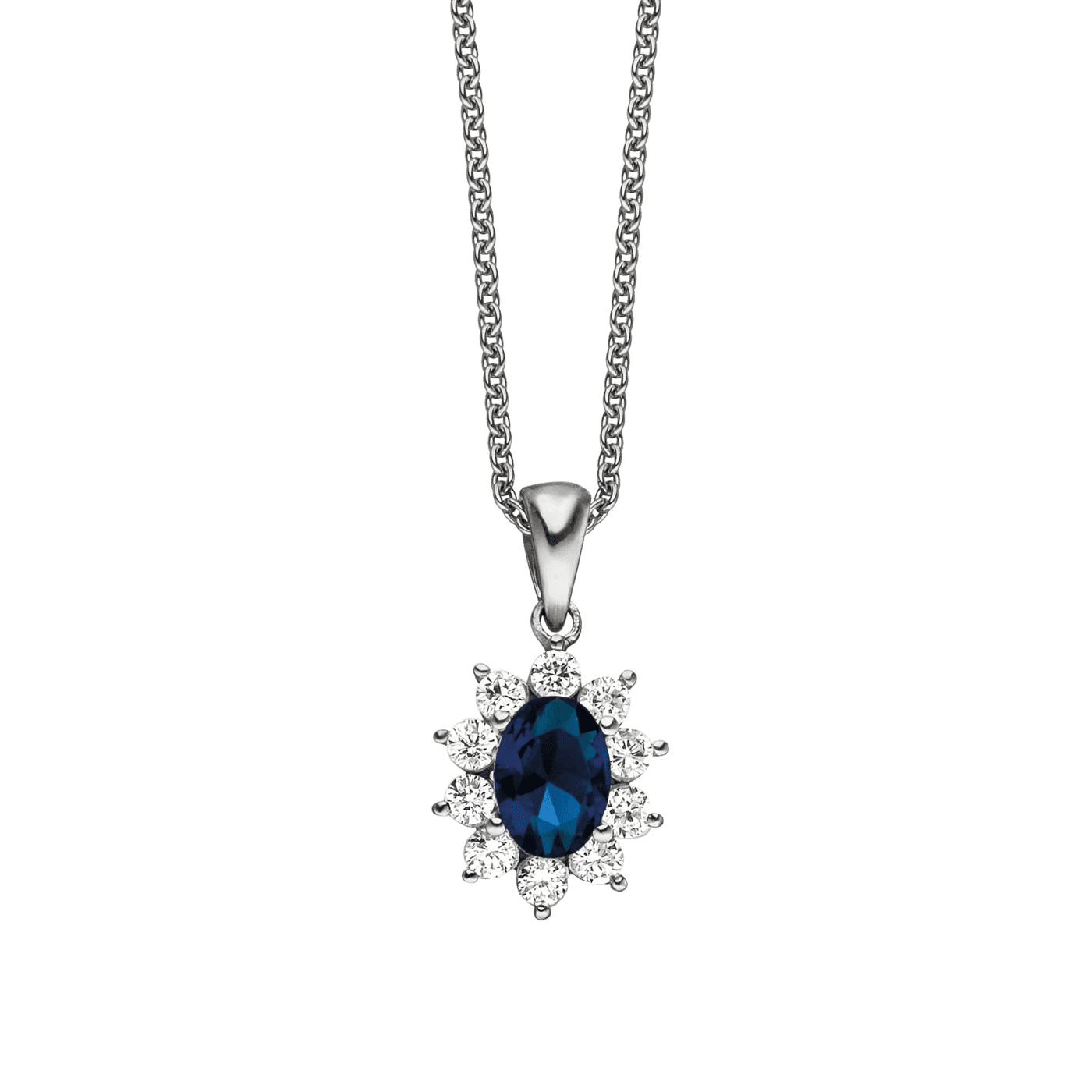 Kette Zirkonia 925er Silber Kate Kette Zirkonia 925er Silber Kate
