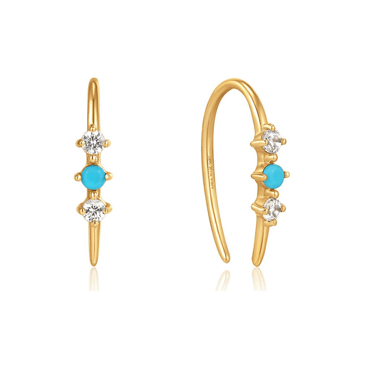 Ohrringe Edelstein 585er Gelbgold 101-Gold Collection Ohrringe Edelstein 585er Gelbgold 101-Gold Collection