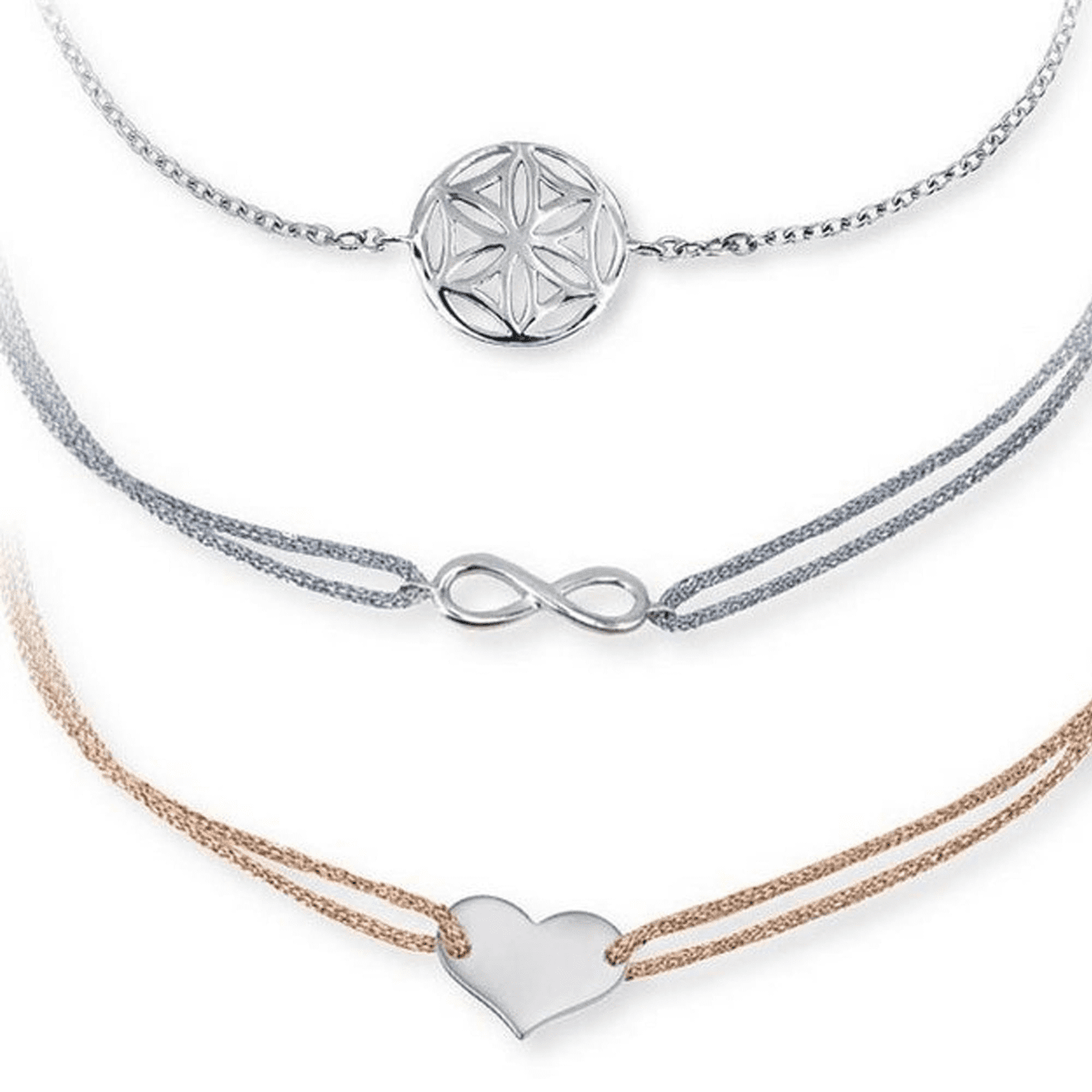 Armband 925er Silber Lebensblume Armband 925er Silber Lebensblume