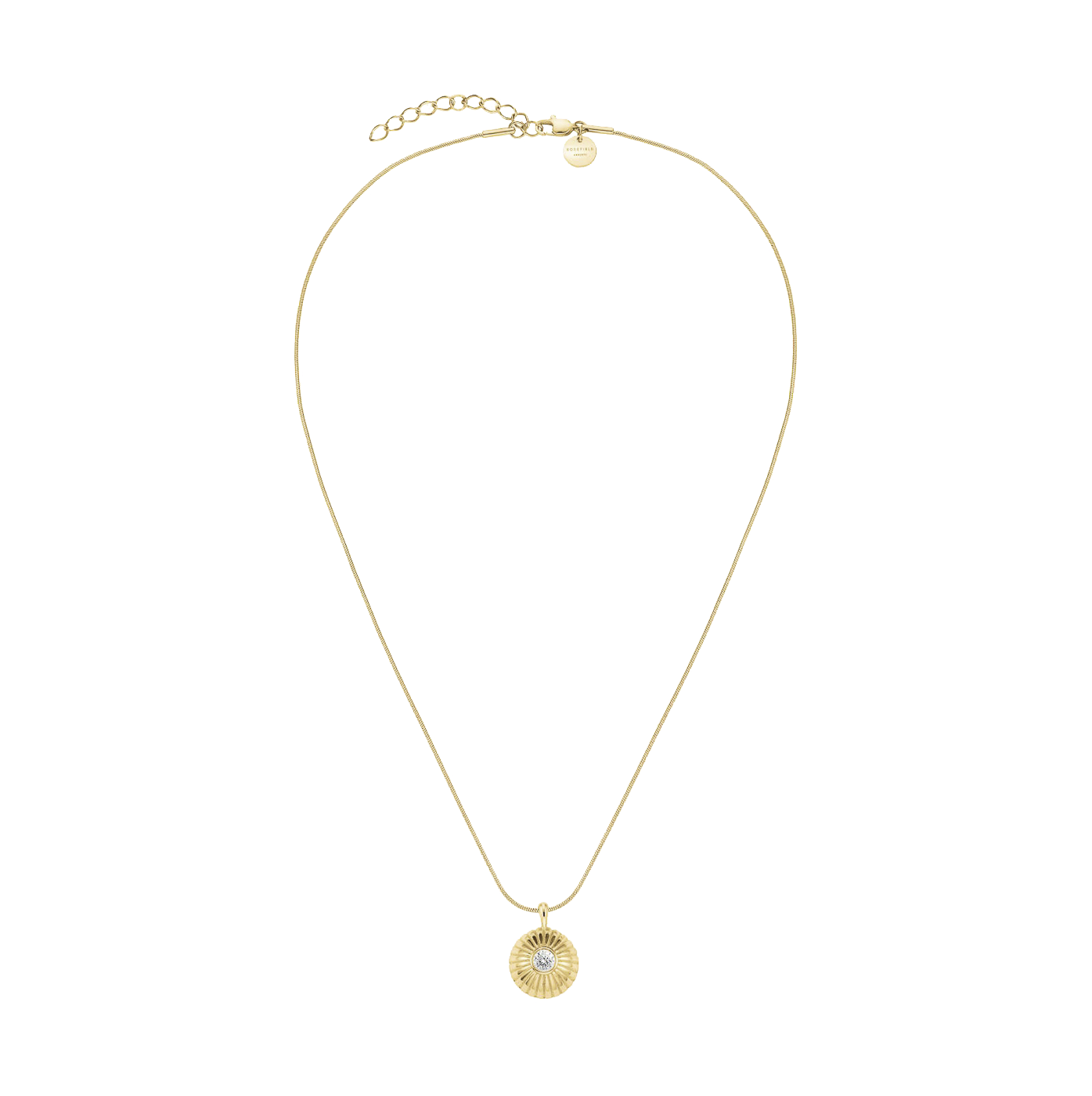 Kette Edelstahl gelb vergoldet Bold Solitary Kette Edelstahl gelb vergoldet Bold Solitary