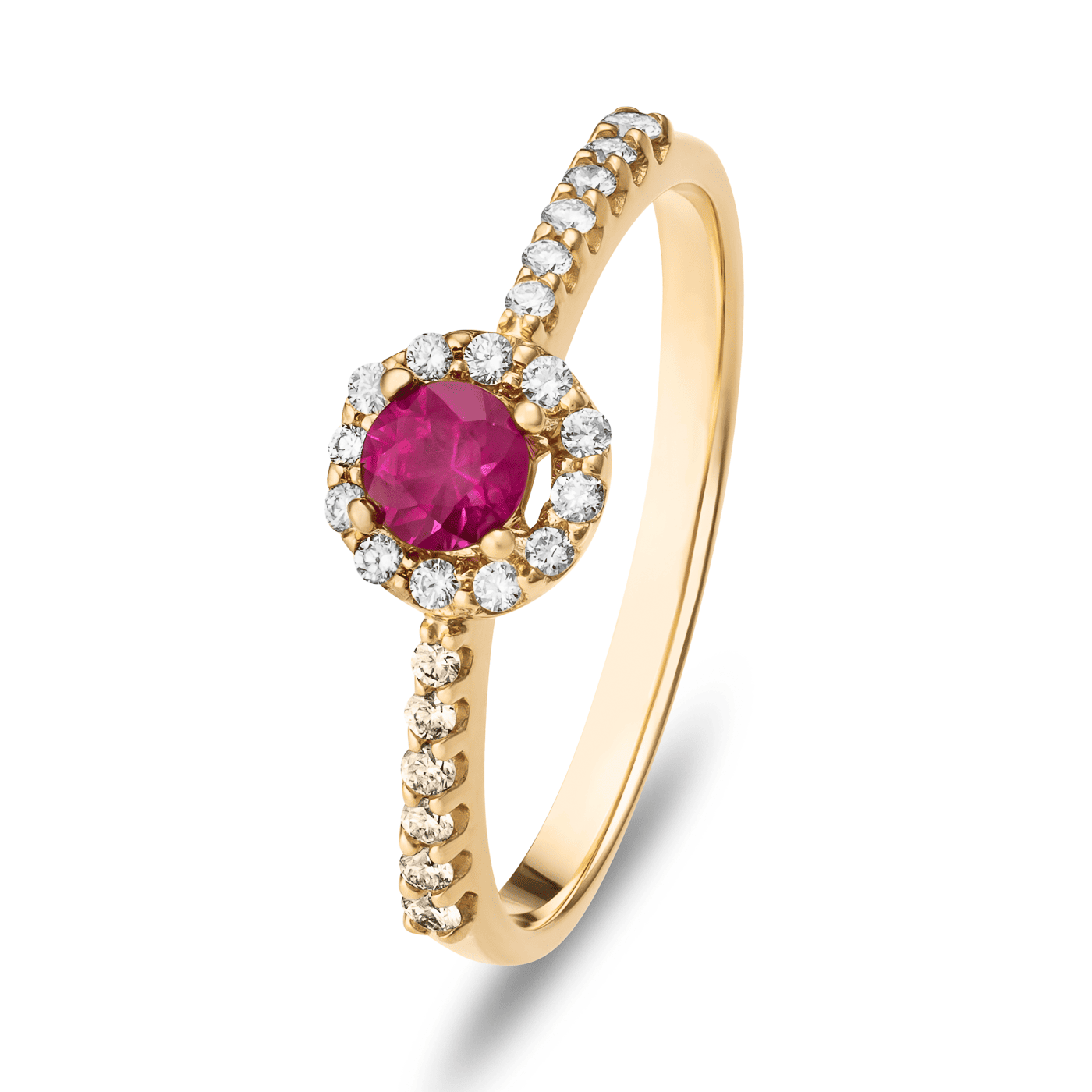 Edelsteinring Rubin 585er Gelbgold Edelsteinring Rubin 585er Gelbgold