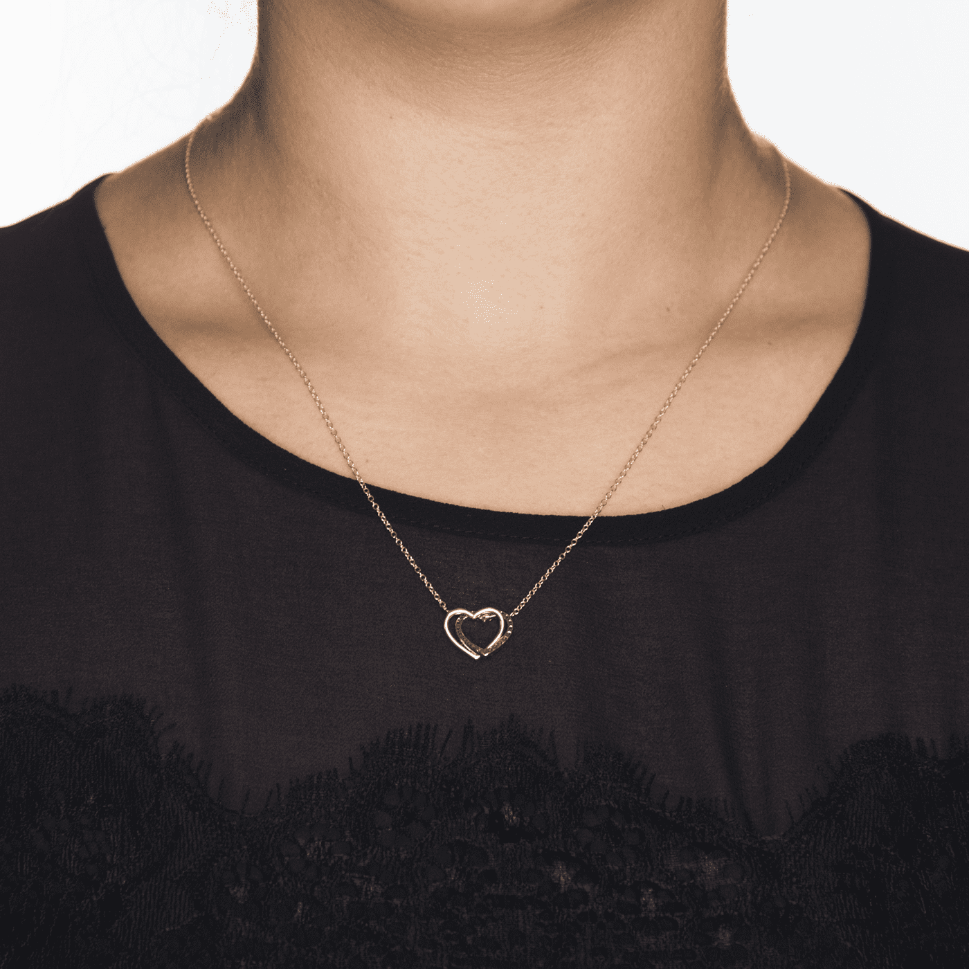 Kette Zirkonia 375er bicolor Kette Zirkonia 375er bicolor