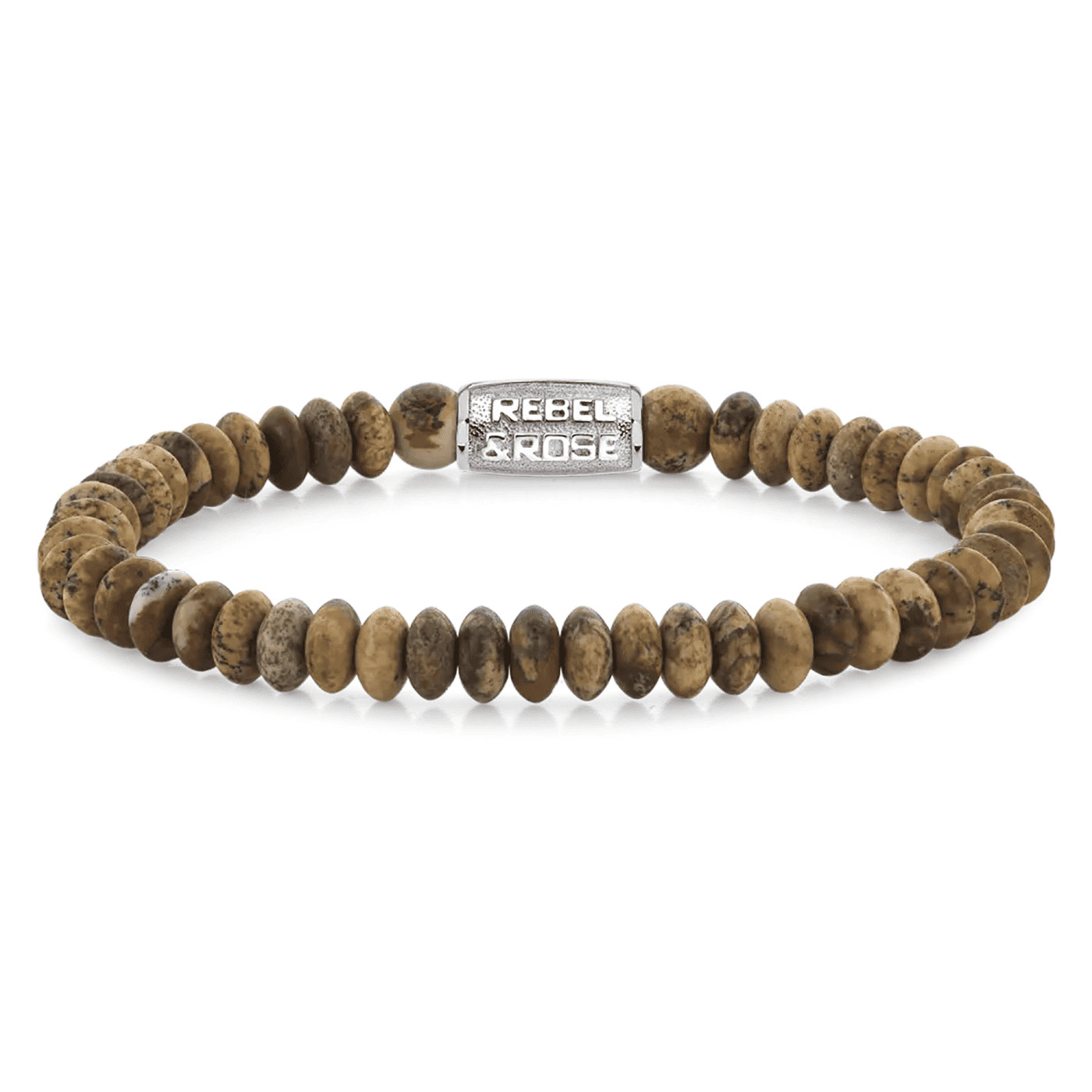 Armband Edelstahl Woodstock Round Slices Armband Edelstahl Woodstock Round Slices