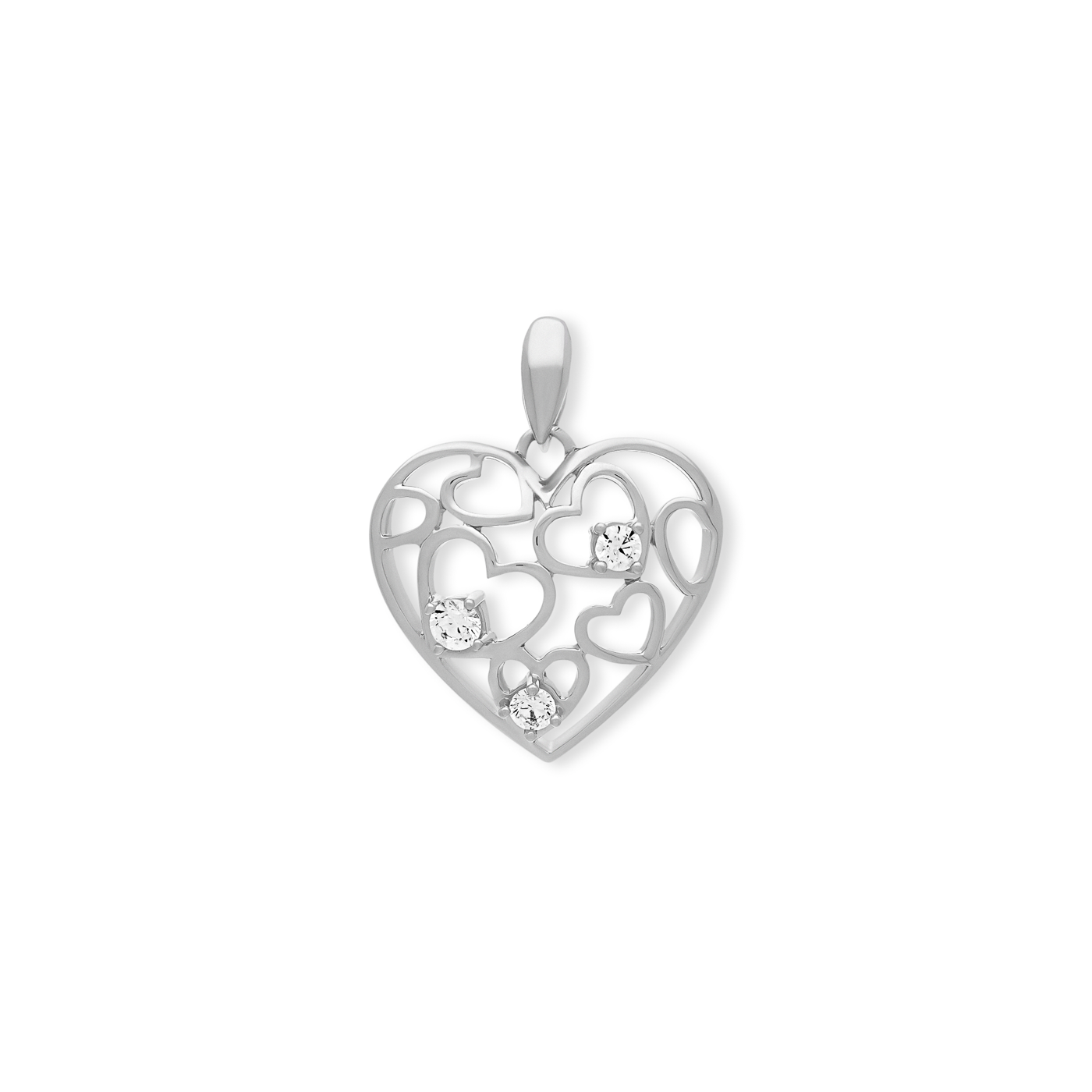 Anhänger Zirkonia 925er Silber  Anhänger Zirkonia 925er Silber