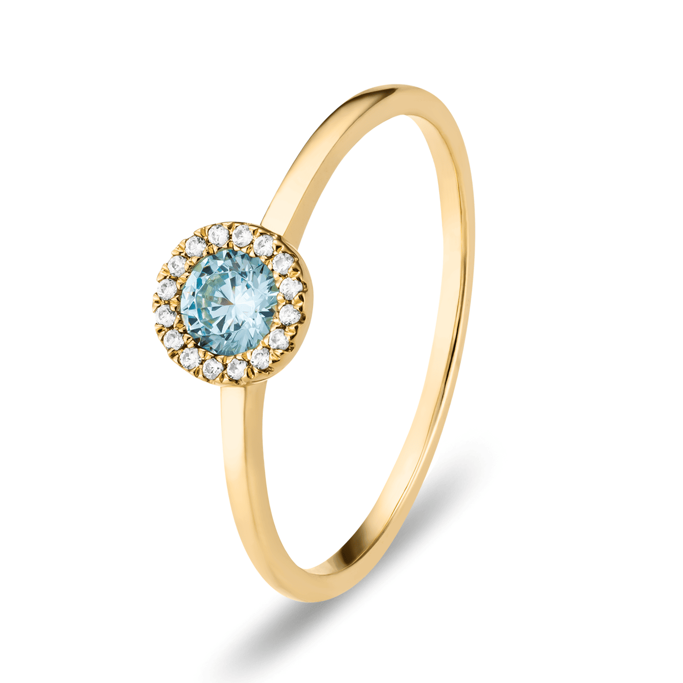 Ring Zirkonia 375er Gelbgold Ring Zirkonia 375er Gelbgold