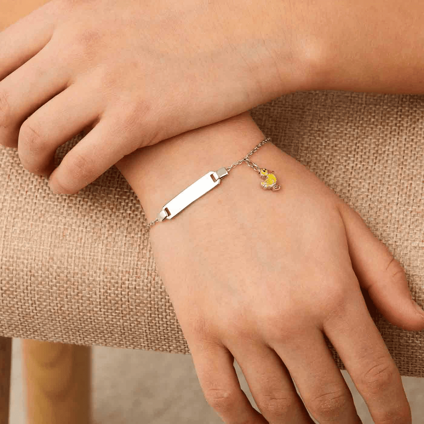 Armband 925er Silber Ente Flatterhaft Armband 925er Silber Ente Flatterhaft