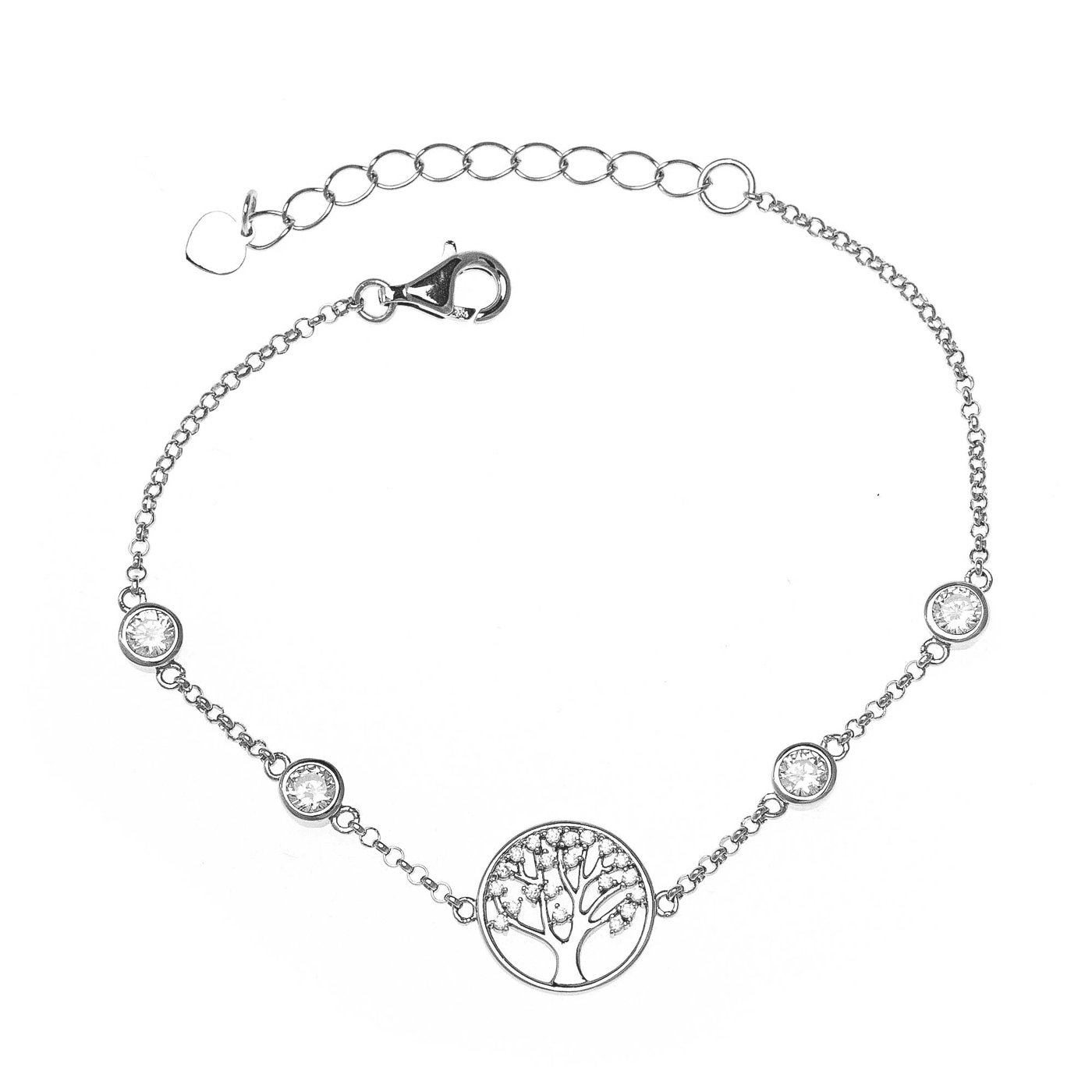 Armband Zirkonia 925er Silber 