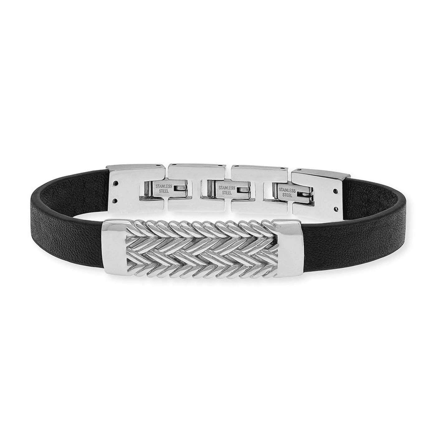 Lederarmband schwarz Ian Lederarmband schwarz Ian