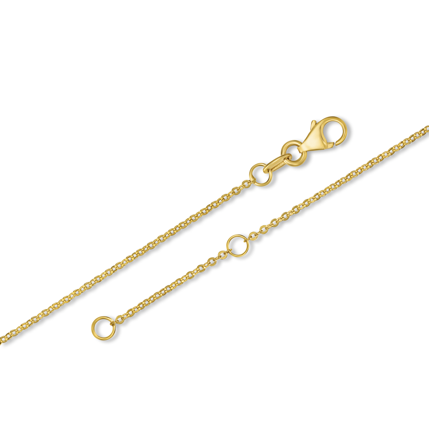 Kette Zirkonia 375er Gelbgold 