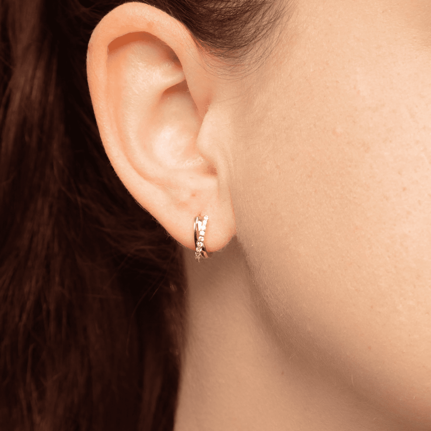 Ohrringe Zirkonia 333er Gelbgold Ohrringe Zirkonia 333er Gelbgold