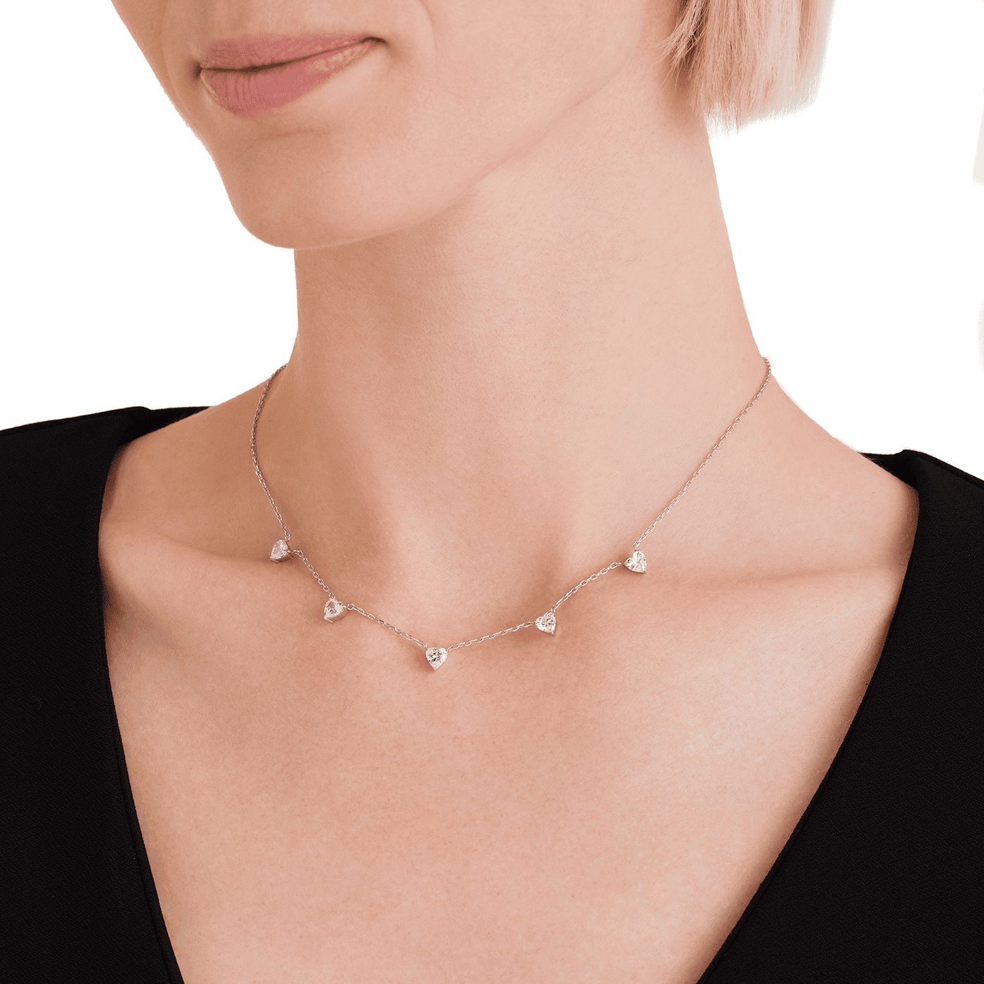 Kette Edelstahl Heart