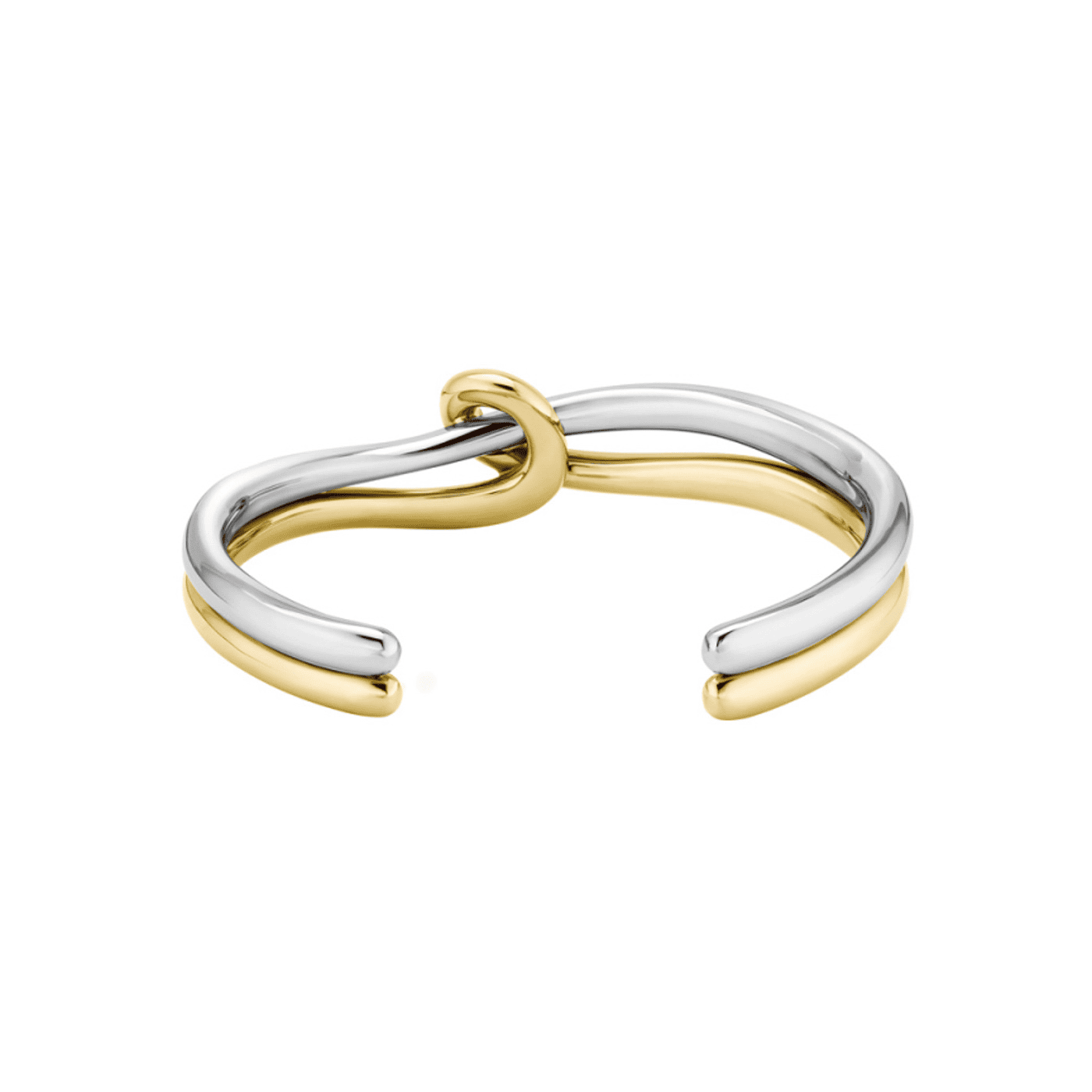 Armreif Edelstahl bicolor Gloss