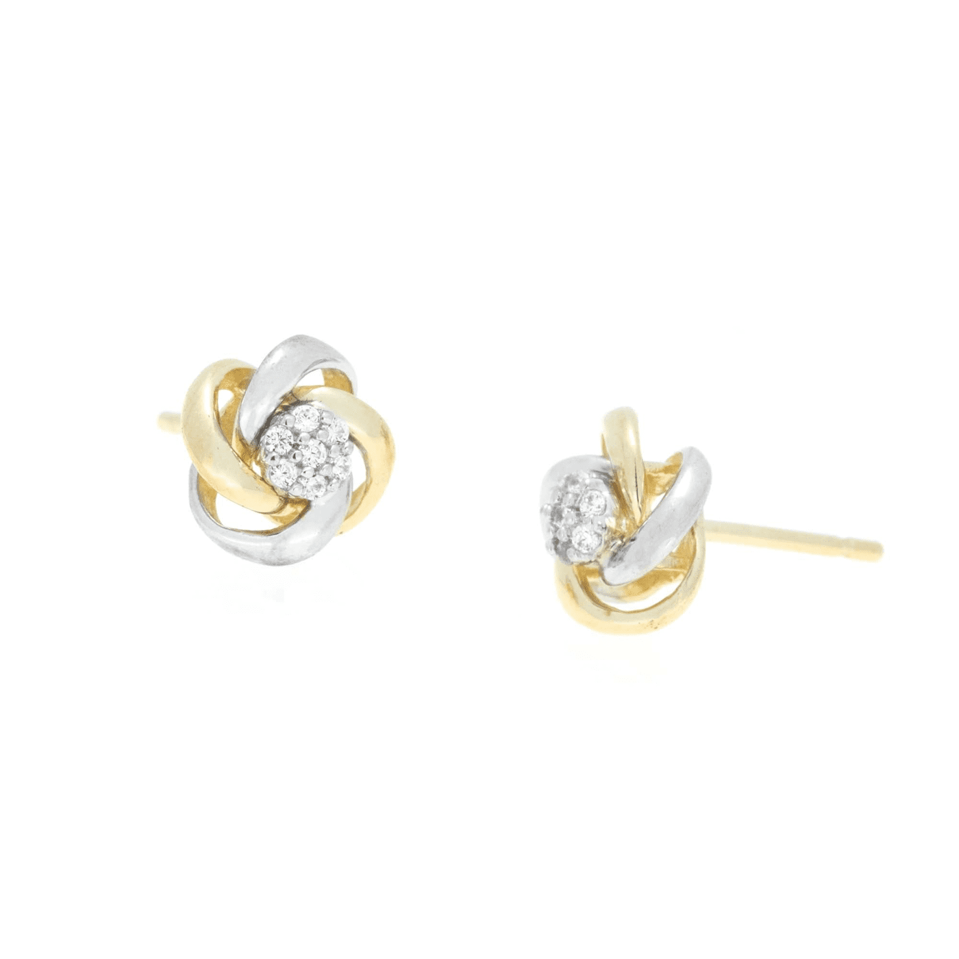 Ohrringe Zirkonia 375er Gelbgold  Ohrringe Zirkonia 375er Gelbgold