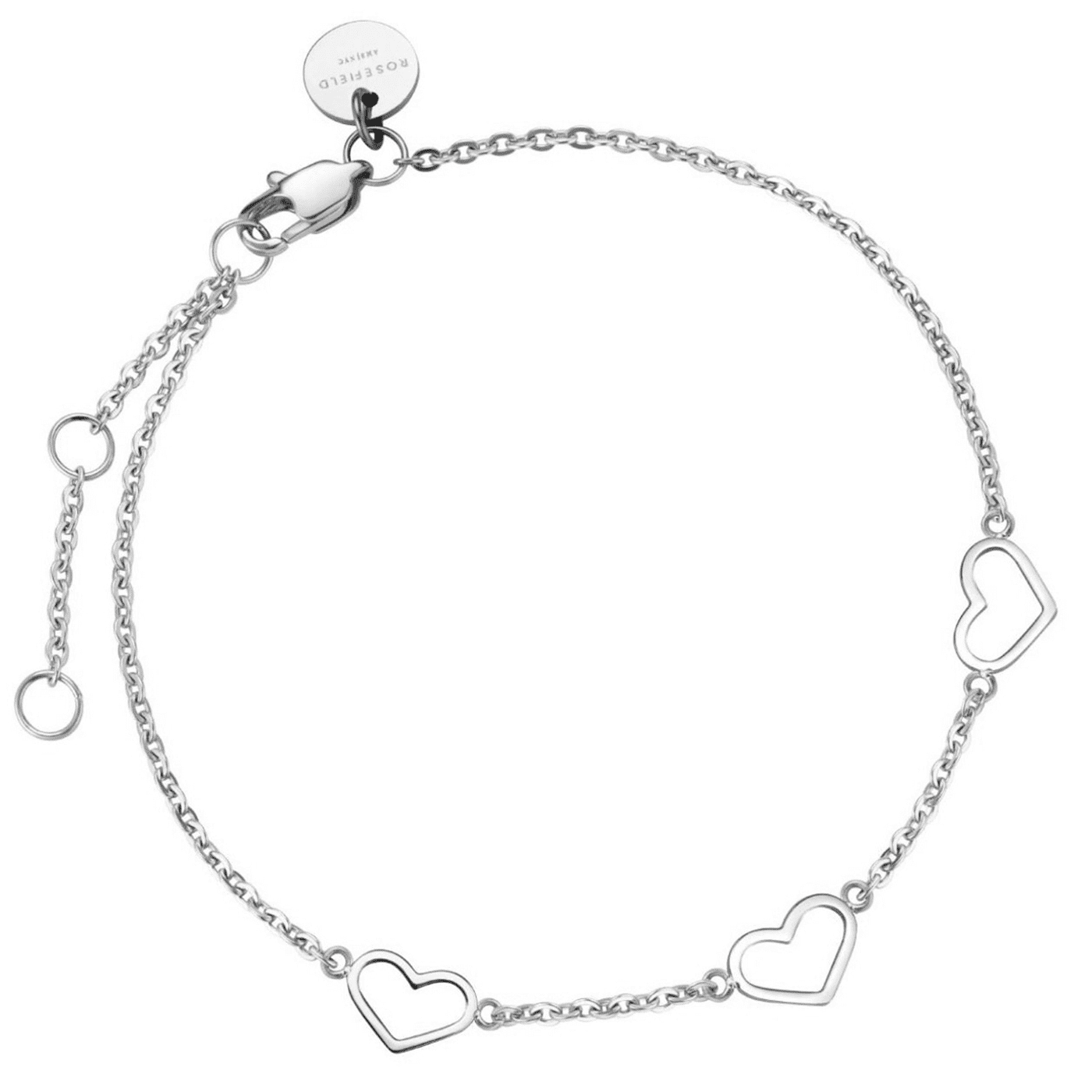 Armband Edelstahl Triple Heart Armband Edelstahl Triple Heart