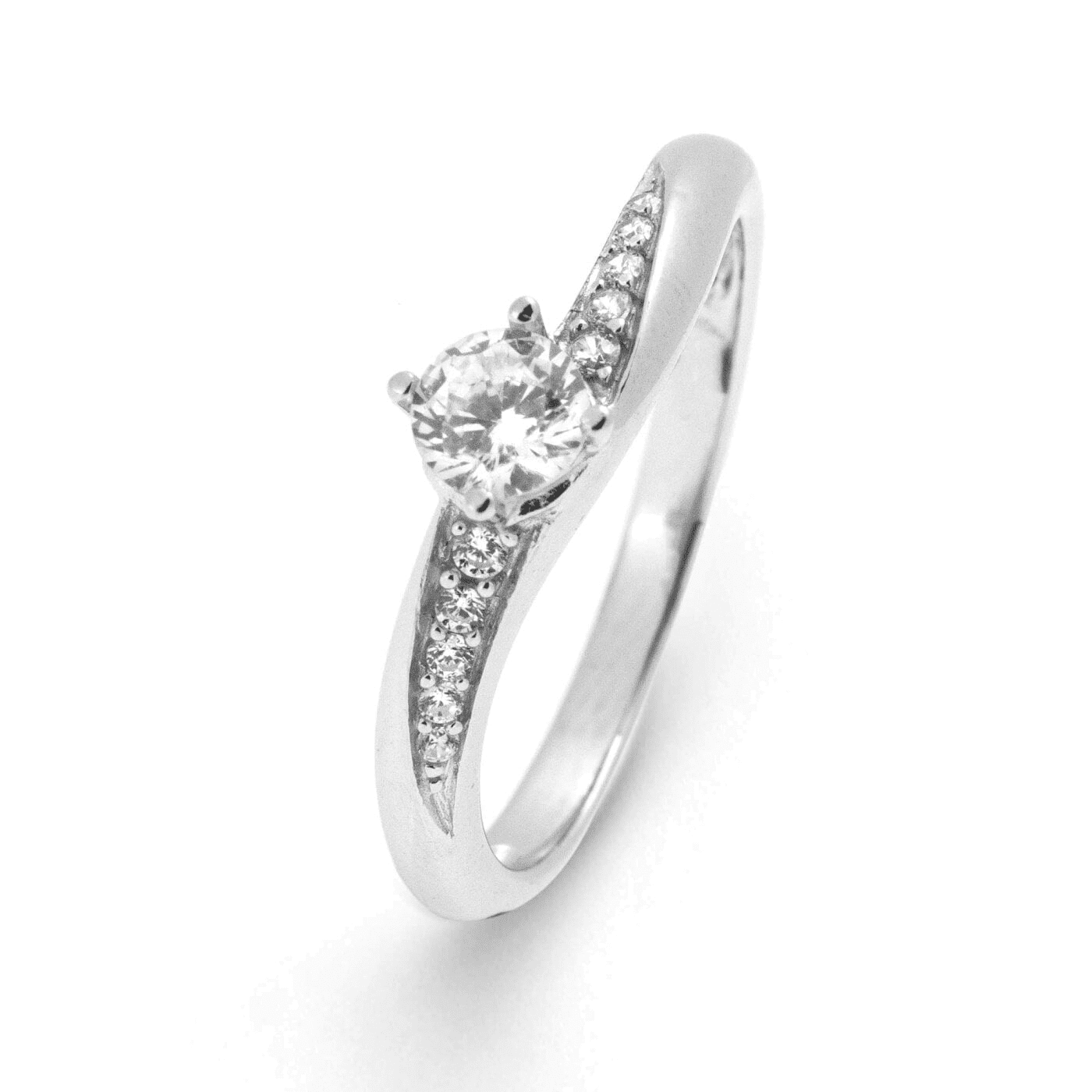 Ring Zirkonia 925er Silber  Ring Zirkonia 925er Silber