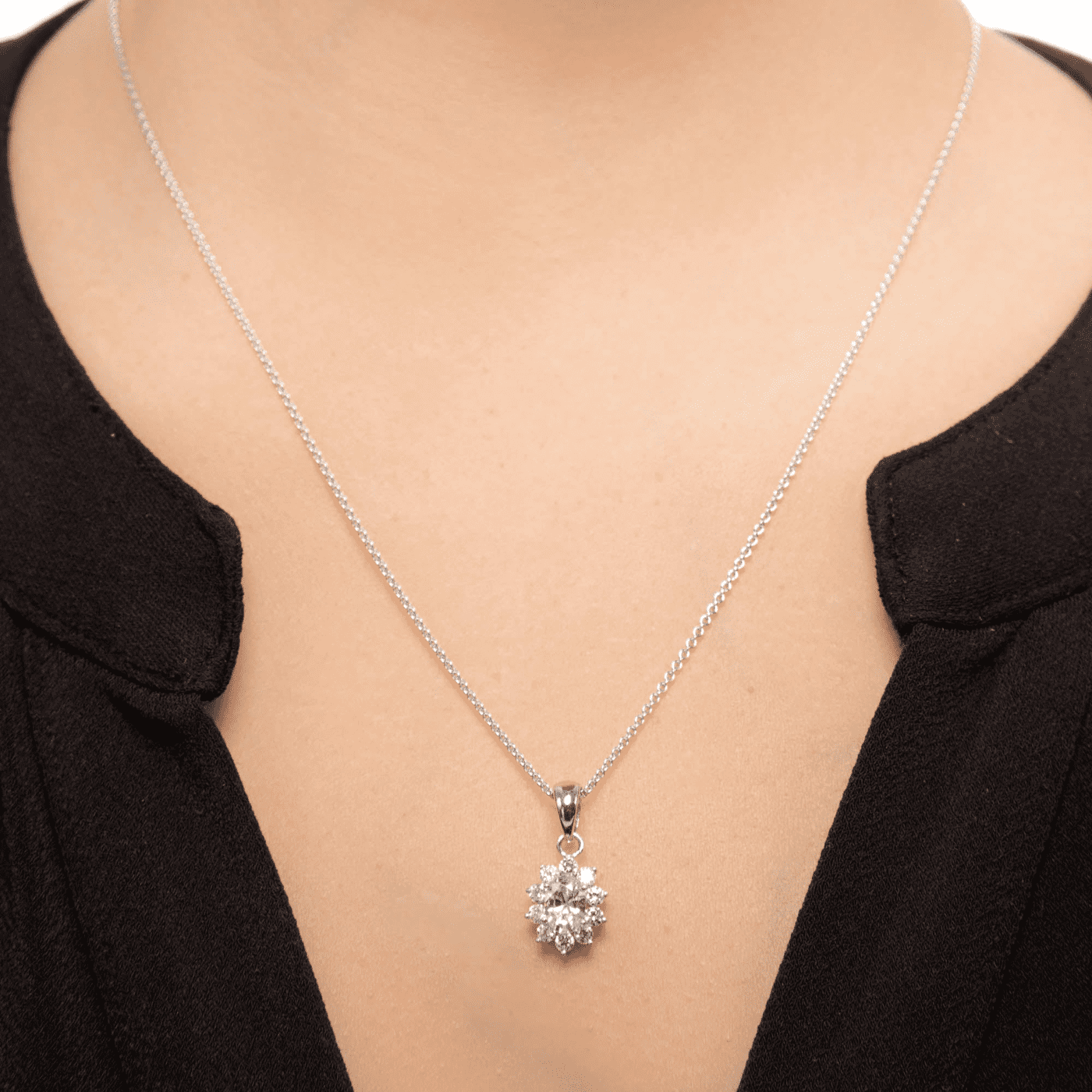 Kette Zirkonia 925er Silber Kate Kette Zirkonia 925er Silber Kate