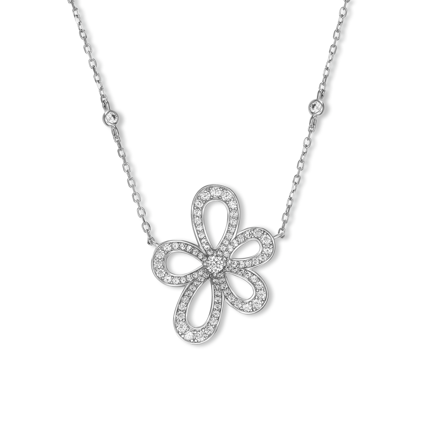 Kette Zirkonia 925er Silber