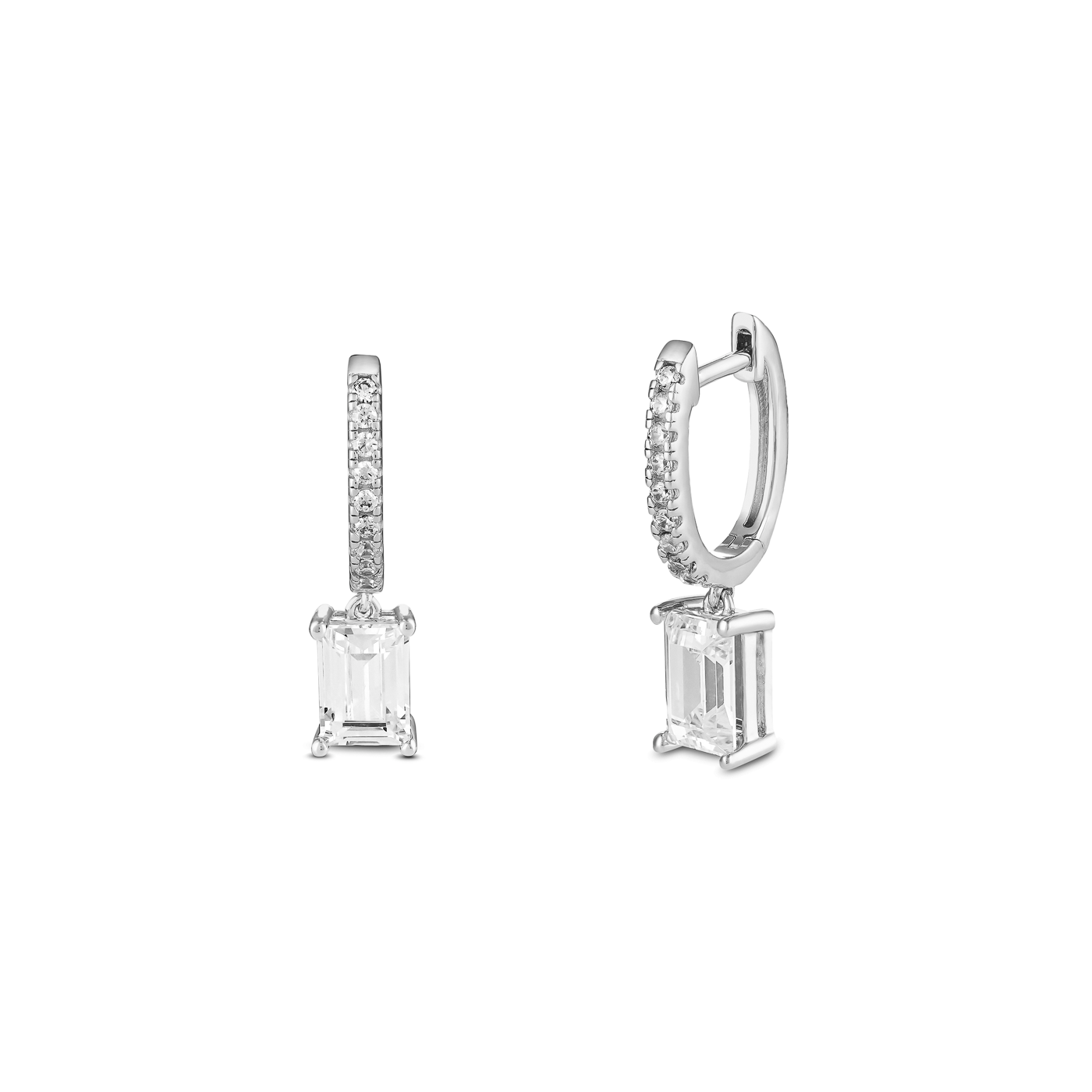 Ohrringe Zirkonia 925er Silber Ohrringe Zirkonia 925er Silber