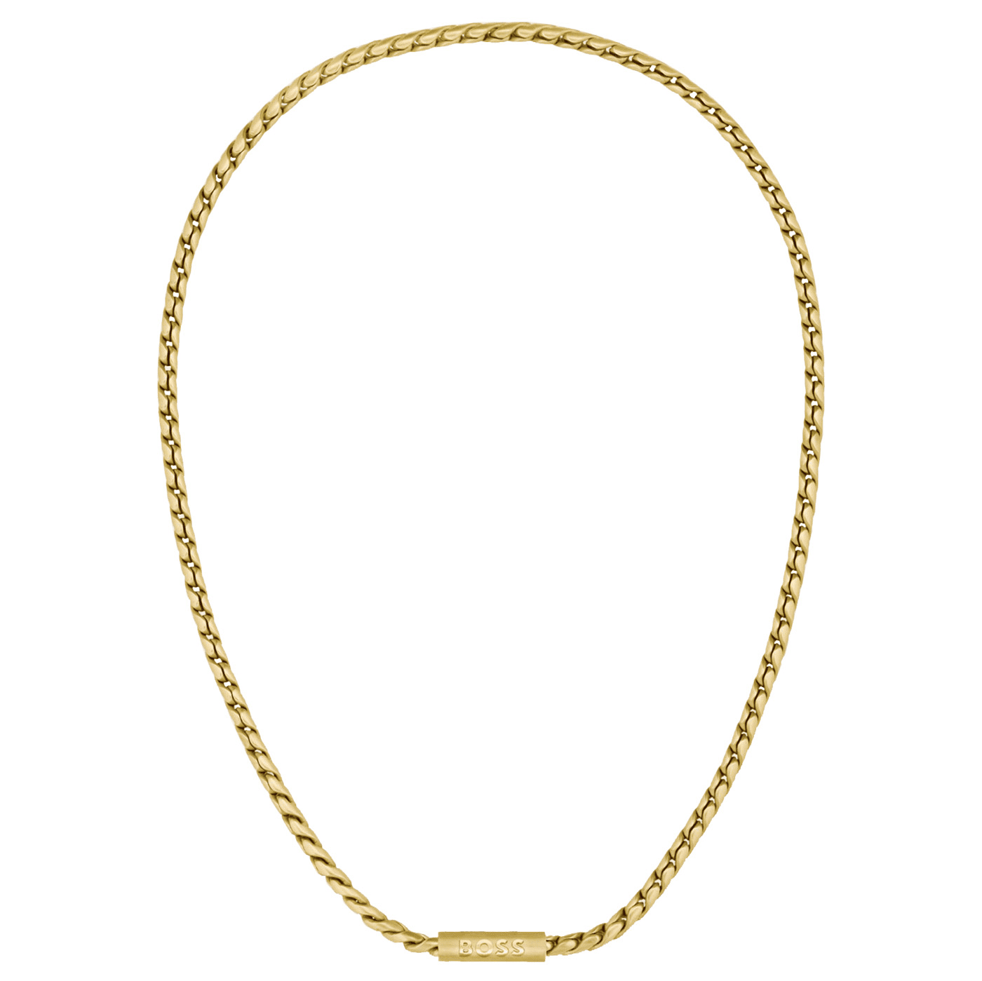 Edelstahlkette gelb vergoldet Doran