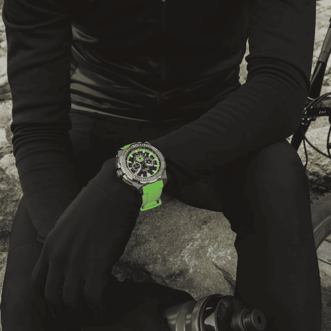 Chrono Bike Quarz Uhr Chrono Bike Quarz Uhr